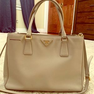 Prada Saffiano Medium Satchel